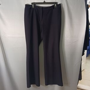 Worthington Black Wide Leg Women's Pants Size 12 With Belt Loops.
